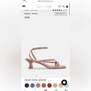 Dolce Vida Baylor Heels